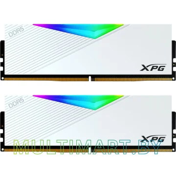 Оперативная память ADATA XPG Lancer RGB 2x32GB DDR5 PC5-48000 (AX5U6000C3032G-DCLARWH)